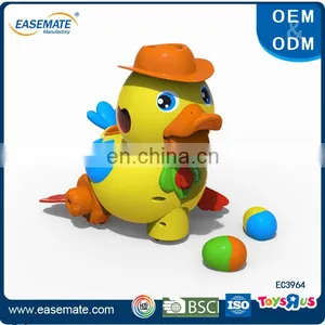 Intelligent Gift Universal Lay Egg Duck Toy With Light and Music thumbnail-1