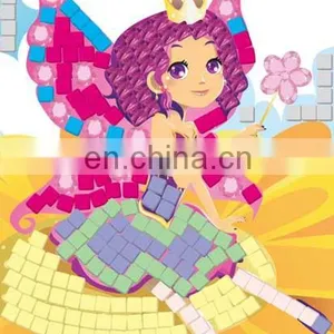 2015 New Design DIY Toy Set Mosaic Sticker Art Set for Kids-fairy1 thumbnail-2