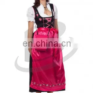 70Cm Dirndl With Blouse & Apron / Trachten Dirndl Dress / Traditional Bavarian Dirndl (Oktoberfest Dirndls Garments) thumbnail-1