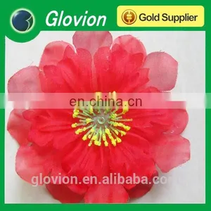 New Design Artificial LED Flashing Fabric Flower Brooches thumbnail-1