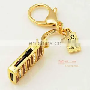 Custom Crystal Metal Usb Keychain, Usb Flash Drive thumbnail-3