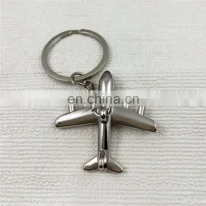 Customized 3D Airplane Metal Keychains thumbnail-1