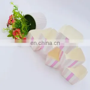High Quality Square Paper Baking Cups Rectangular Cups Cake Case thumbnail-2