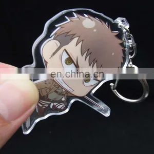 PMMA Material Cartoon Cute Blank Acrylic Keychain thumbnail-3