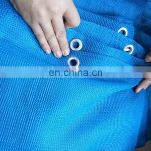 100% HDPE Plastic Knitted Construction Safety Nets for Fall Protection thumbnail-1