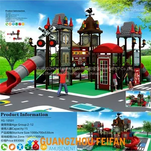 Plastic Outdoor Playground thumbnail-5