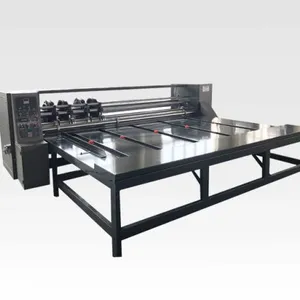 Rotary Chain Feeding Slotting Machine / Corrugated Cardboard Creasing Slotter Machine / Carton Box Making Machine thumbnail-1