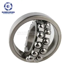 SUNBEARING Self-Aligning Ball Bearing 1208 Stainless Steel GCR15 thumbnail-2