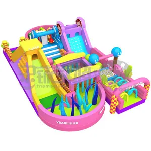 Giant Adult Inflatable Obstacle Course,inflatable Obstacle Run for Sale thumbnail-1