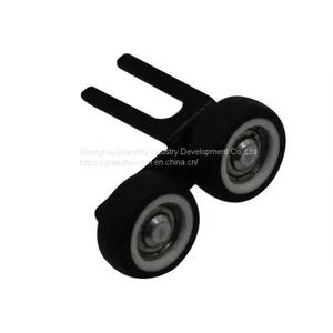 Wardrobe Sliding Door Top Upper Roller Bottom Wheel Runners thumbnail-1
