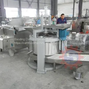 Fried Food Deoiling Machine (bottom Discharge) Industrial Coal-fired Fryer Custom Industrial Gas Fryer Factory thumbnail-2
