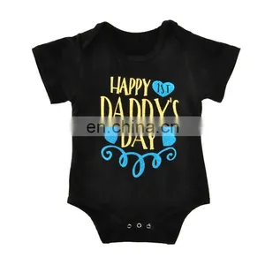 New Design For Daddy's Mommy's Day Romper Cotton Baby Girl Boy Clothes Romper thumbnail-1
