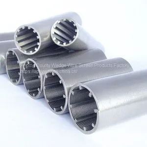 Perfect Round Water Well Screen Pipe, Wedge Wire Johnson Filter Tube thumbnail-1