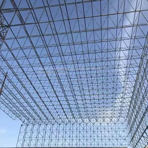 Steel Structure Space Frame Light Steel Coal Storage Grid Steel Structure thumbnail-1