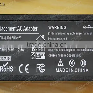 High Copy Laptop AC Power Adapter for Asus 9.5V 2.5A 4.8*1.7mm 22W thumbnail-3