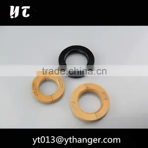 CY-450 Scarves Jewelry With Non Snag Rings for Silk Wooden Scarf Hanger thumbnail-1