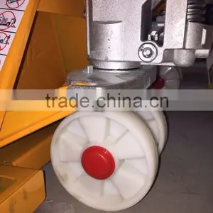 Best Quality 2.5T AC Pump Hand Pallet Truck Price Quality Choice thumbnail-5