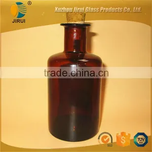 POPULAR STOCKS ON SALE 8oz Amber Material Reed Diffuser Glass Bottle With Long Neck thumbnail-3