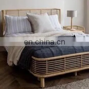 Luxury Real Bamboo Bed High Quality Good Price Vietnamese Style Custom Size for Decoration From Distributor thumbnail-4