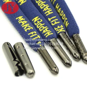 Rubber Coating Metal Drawstring Cord Ends Waist Rope Drawstring Rope Aglet Tips Custom Polyester Metal Aglets thumbnail-5