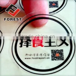 Cosmetics Clear Epoxy Resin Sticker, Adhesive Sticker, Paper Rolled Label. thumbnail-2