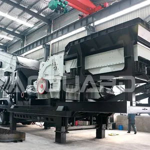 Quarry Granite Limestone Cobble Gold Ore Rock Stone Mobile Imapact Crusher Plant thumbnail-4