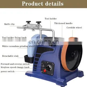 LIVTER Low Speed Water-cooled Sharpedge Grinding Machine Household Small Wood Turning Tool Graver Grinding Machine thumbnail-2
