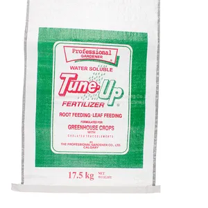Printed Transparent Polypropylene Woven Plastic Bags 25kg 15kg Rice Empty Packaging thumbnail-5