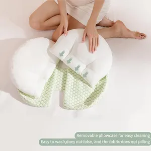 Pregnancy Pillow, Pregnancy Body Pillow for Sleeping，Luxury Maternity Pillow Support for Pregnant Women, Pregnancy Must Haves, Side Sleeper Pillows thumbnail-2