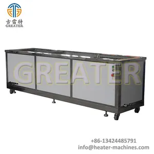 GT-CS03 Three Tank Ultrasonic Wave Cleaner Heater Production Line Element Cleaner thumbnail-1