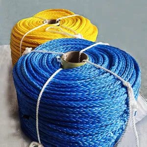 12 Strands Braid UHMWPE Mooring Rope Towing Rope for Ship LDMAX-12 thumbnail-1