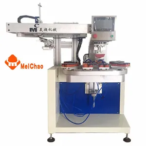Meichao Single Color Eight Stations Automatic Rotary Pad Printing Machine thumbnail-4