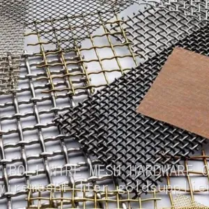 BOLI MESH2025 Stainless Steel 316 316L Plain Weave Woven/ 304 Twill Weave/ Stainless Steel Wire Mesh Plain/ thumbnail-3