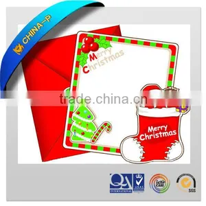 Custom Paper Craft Christmas Greeting Cards and Envelops thumbnail-1