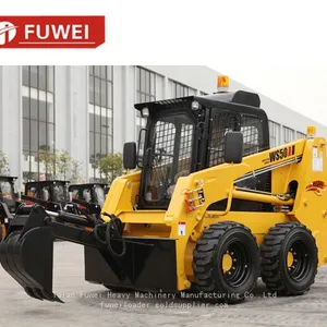 FUWEI MANUFACTURIING TOP QUALITY MULITI-FUNCTION SKID STEER LOADER LIKE BOBCAT thumbnail-3