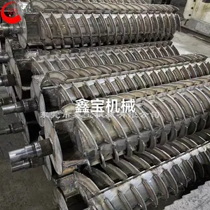 Vertical Plastic Film Flake Drying Machine/Plastic Granule Pellet Dewatering Machine/PE PP PET Plastic Flake Dryer thumbnail-4