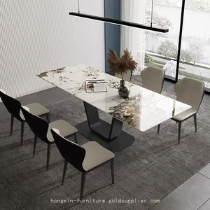 Dining Area With Extendable Table Designs thumbnail-4