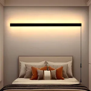 Hotel Bedroom Wall Lights​ Headboards Bedside Battery Operated Wall Sconce​ thumbnail-5