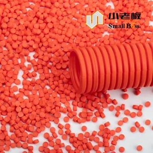 PVC Corrugated Pipe Tube Cable Troughs Compound Granules thumbnail-3
