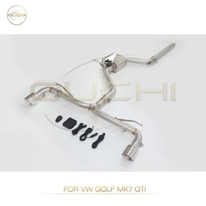 SS304 Exhaust System Catback for Volkswagen R36/Golf GTE MK7/golf MK7/Golf MK7 GTI/ Golf MK8 Muffler With Tips High-performance Car Exhaust Parts thumbnail-4
