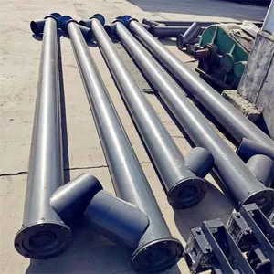 Large-scale Screw Conveying Equipment for Grain Depots, Screw Conveyors for Corn at Bulk Cement Terminals for Shipping, and Bulk Material Loaders/unloaders thumbnail-4