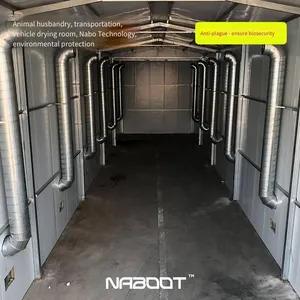 Vehicle Drying and Disinfection System for Pig Farms, Nabo Vehicle Drying Room, Drying and Disinfection of Pig Trucks thumbnail-3