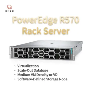 Dell PowerEdge R570 Rack Server With 144 Cores 384 TB Storage and Energy Efficient Design thumbnail-1