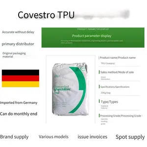 German Bayer Covestro Tpu 9855du, Hardness 55d, Hydrolysis-resistant Grade, Cold-resistant Grade, Anti-microbial, Technical Parts thumbnail-1