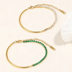 304 Stainless Steel Bracelet Polished Finish 8mm Width OEM Low MOQ Wholesale Supplier thumbnail-4