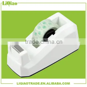 Simple Type White&blue Plastic Desktop Tape Dispenser Quality Choice thumbnail-1