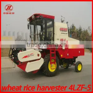 4LZF-5 Wheat Rice Combine Harvester thumbnail-1