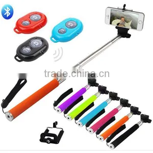 Multifunction Colorful Portable Mini Selfie Stick Monopod for Iphone for Samsung Monopod thumbnail-1
