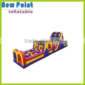 Colourful Inflatable Obstacle Courses for Kids and Adults thumbnail-1