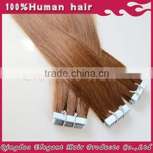 Wholesale Indian Extensions Straight Human Tape in Hair Weft thumbnail-1